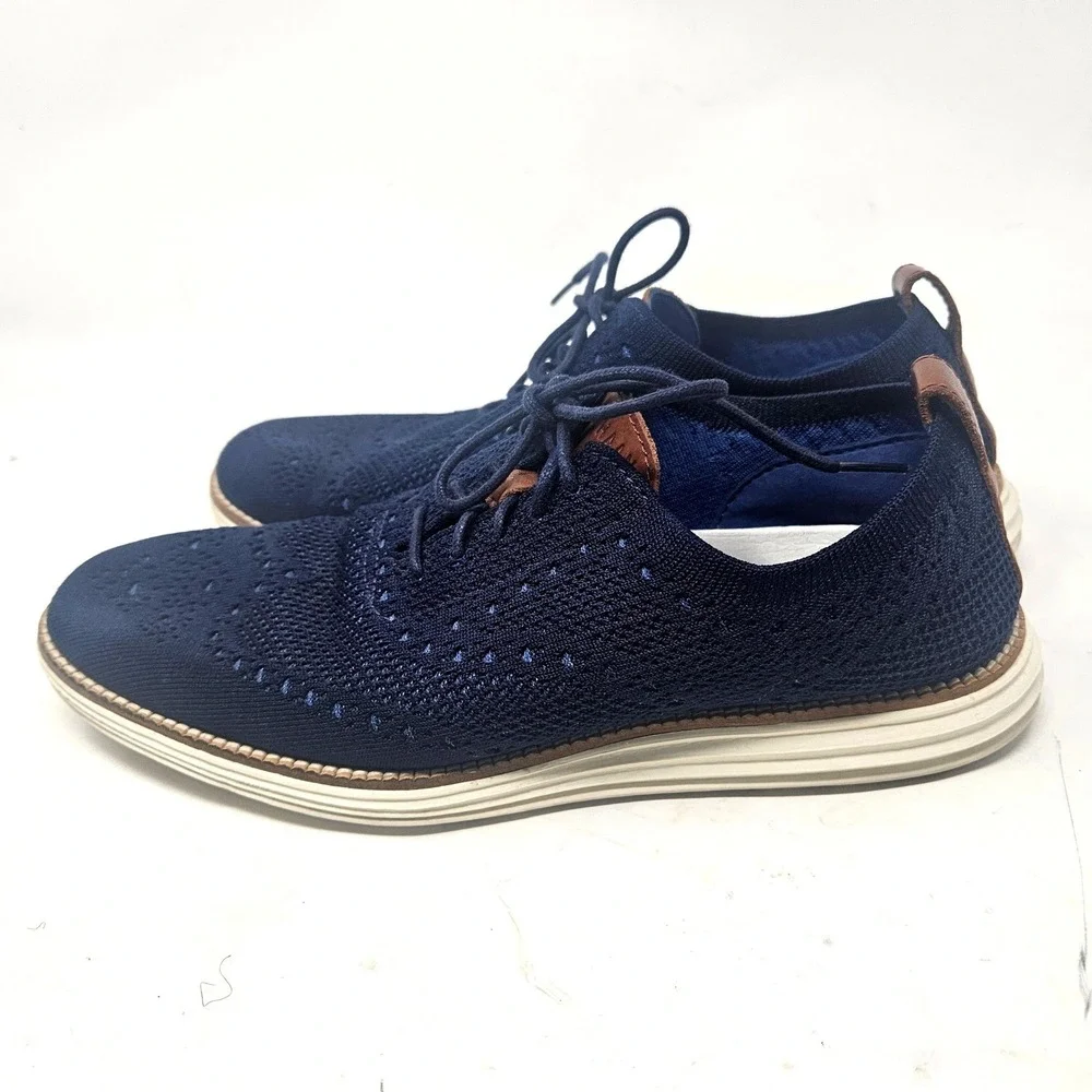 Cole Haan OriginalGrand Ultra Wingtip Oxford Navy Stitchlite Mens 8M C27950